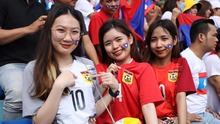 CĐV Nam Định 'tiếp lửa' cho U23 Lào