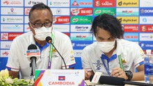 HLV U23 Campuchia bất ngờ vì thắng U23 Lào đậm