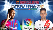 Soi kèo nhà cái Barcelona vs Vallecano. Nhận định, dự đoán bóng đá La Liga (2h00, 25/4)