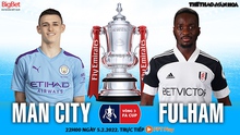 Nhận định bóng đá nhà cái Man City vs Fulham. Nhận định, dự đoán bóng đá Anh (22h00, 5/2)