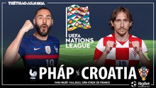 Nhận định bóng đá nhà cái Pháp vs Croatia. Nhận định, dự đoán bóng đá Nations League (01h45, 14/6)