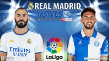 Nhận định bóng đá nhà cái Real Madrid vs Alaves. Nhận định, dự đoán bóng đá La Liga (3h00, 20/2)