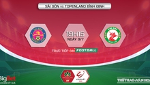 Nhận định bóng đá nhà cái Sài Gòn vs Bình Định. Nhận định, dự đoán bóng đá V-League 2022 (19h15, 9/7)