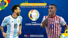 Nhận định kết quả. Nhận định bóng đá Argentina vs Paraguay. BĐTV trực tiếp Copa America 2021