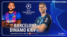 Soi kèo nhà cái Barcelona vs Dynamo Kiev. Nhận định, dự đoán bóng đá Cúp C1 (23h45, 20/10)