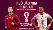 Soi kèo nhà cái Bồ Đào Nha vs Serbia. Nhận định, dự đoán bóng đá vòng loại World Cup (2h45, 15/11)