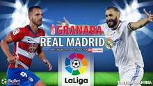 Soi kèo nhà cái Granada vs Real Madrid. Nhận định, dự đoán bóng đá La Liga (22h15, 21/11)
