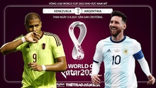 Nhận định bóng đá nhà cái Venezuela vs Argentina và nhận định bóng đá vòng loại World Cup 2022 (7h00, 3/9)