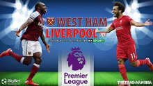 Nhận định bóng đá nhà cái West Ham vs Liverpool. Nhận định, dự đoán bóng đá Anh (23h30, 7/11)