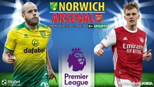 Nhận định bóng đá nhà cái Norwich vs Arsenal. Nhận định, dự đoán bóng đá Anh (22h00, 26/12)