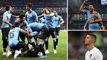 Uruguay 2-1 Bồ Đào Nha: Cavani lập cú đúp, tiễn Ronaldo về nước cùng Messi