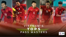THỐNG KÊ: 5 cầu thủ Việt Nam chuyền nhiều nhất tại vòng bảng AFF Cup 2018