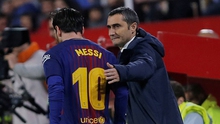 HLV Ernesto Valverde: 'Barcelona sẽ không mạo hiểm với Leo Messi'