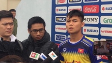 Tân binh Ngô Tùng Quốc: 'U23 Thái Lan nhỉnh hơn U23 Việt Nam'