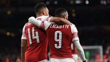 Arsenal 3-1 Valencia: Lacazette và Aubameyang rực sáng, Arsenal rộng cửa vào chung kết
