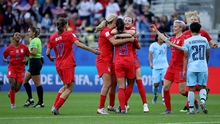 Thái Lan nhận thất bại đậm nhất lịch sử World Cup nữ khi thua Mỹ 13 bàn trắng