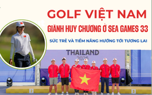 Golf Việt Nam giành huy chương ở SEA Games 33: Sức trẻ và tiềm năng hướng tới tương lai 