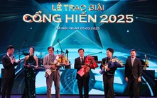 Dư âm Giải Cống hiến lần 19 - 2025: Những cánh én của 20 mùa Xuân Cống hiến