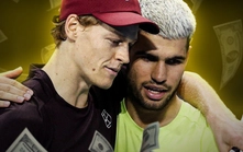 Đấu biểu diễn 1 trận tại Hàn Quốc, Alcaraz và Sinner nhận số tiền thưởng cao đến không thể tin nổi