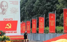 Đại hội XIV của Đảng: Rực rỡ cờ hoa chào mừng Đại hội XIV