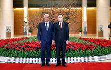 Chủ tịch Quốc hội Trần Thanh Mẫn hội kiến Chủ tịch Hội đồng châu Âu António Costa