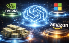 Nvidia, Amazon, Microsoft đàm phán để đầu tư tới 60 tỷ USD vào OpenAI