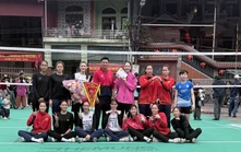 Hà Nội Tasco khai xuân rực rỡ bằng chức vô địch giải bóng chuyền hội làng ở Bắc Ninh