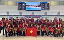 Thầy trò HLV Mai Đức Chung tới Australia, háo hức với hành trình chinh phục Asian Cup