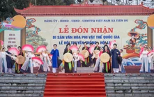 Bắc Ninh đón nhận danh hiệu Di sản văn hóa phi vật thể quốc gia - Lễ hội Lim