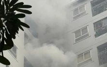 Nhanh chóng dập tắt vụ cháy tại chung cư Ecohome 2, phường Đông Ngạc, Hà Nội