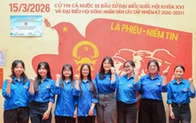 Phường Ba Đình, Hà Nội khánh thành công trình “Tranh tường bích họa” chào mừng bầu cử