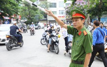 Phân luồng giao thông nhiều tuyến phố quanh hồ Hoàn Kiếm để thi công chống ngập