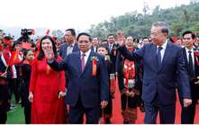 Tổng Bí thư và Thủ tướng dự Lễ khởi công, động thổ đồng loạt các trường nội trú liên cấp biên giới