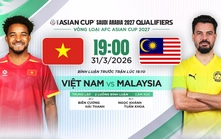 Lịch thi đấu bóng đá hôm nay 31/3: Trực tiếp Việt Nam đấu với Malaysia, U23 Việt Nam vs Trung Quốc