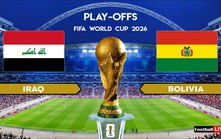 Lịch thi đấu bóng đá hôm nay 1/4: Trực tiếp Irag tranh vé World Cup với đại diện Nam Mỹ