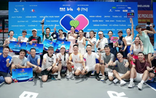 Lý Hoàng Nam và Nguyễn Văn Phương tranh tài cùng anh tài, chị đẹp ở giải pickleball Cặp đôi Cúp