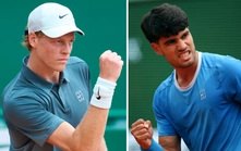 Alcaraz và Sinner tranh vị trí số 1 thế giới ở chung kết Monte Carlo