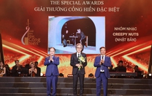 Giải thưởng Cống hiến mang khát vọng vươn tầm quốc tế