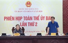 Ủy ban Văn hóa và Xã hội cho ý kiến về dự thảo Nghị quyết phát triển văn hóa​