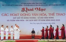 Hát Xoan phục vụ du khách dịp Lễ hội Đền Hùng 2026