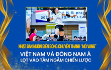 Nhật Bản muốn biến bóng chuyền thành 'mỏ vàng', Việt Nam và Đông Nam Á lọt vào tầm ngắm chiến lược 