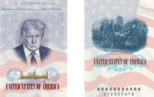 Mỹ sẽ phát hành giới hạn hộ chiếu in hình Tổng thống Donald Trump