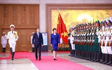 Thủ tướng Lê Minh Hưng chủ trì Lễ đón chính thức Thủ tướng Nhật Bản