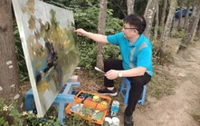 60 tác phẩm hội họa tái hiện vẻ đẹp đồng bằng và trung du Bắc Bộ