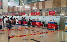Hành khách lưu ý di chuyển tại Nhà ga T1 Nội Bài trong thời gian diễn tập khẩn nguy