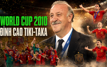 World Cup trong tôi: Tuyển Tây Ban Nha chinh phục đỉnh cao thế giới bằng lối chơi ‘Tiki-taka’