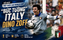 Mỗi ngày một ngôi sao World Cup: "Bức tường Italy" Dino Zoff