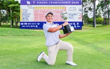 Nguyễn Tuấn Anh lên số 1 Việt Nam trên BXH golf chuyên nghiệp thế giới với vị trí á quân ở Thái Lan