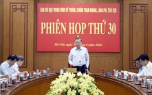 Tổng Bí thư, Chủ tịch nước Tô Lâm chủ trì phiên họp thứ 30 Ban Chỉ đạo Trung ương về phòng, chống tham nhũng, lãng phí tiêu cực