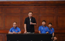 Chủ tịch VFF 'tiếp lửa' đội tuyển Việt Nam trước hành trình bảo vệ ngôi vương ASEAN Cup